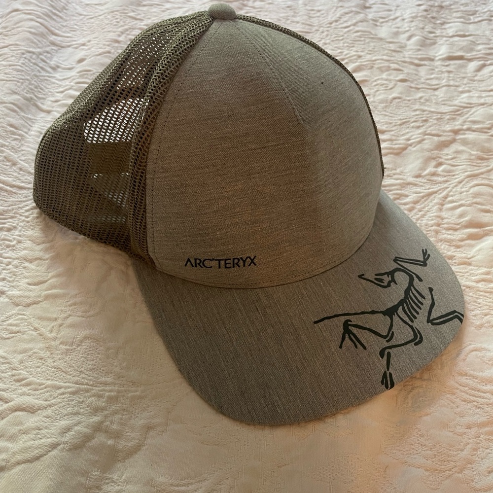 Arc'teryx Tan Mesh Back Hat